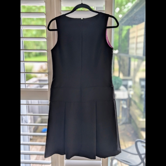 Eliza J Black Dress with Mauve Lining - Picture 5 of 7